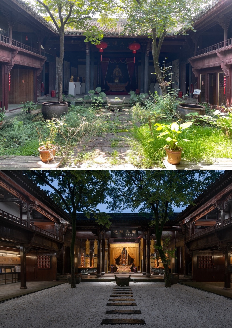 Micro renovation of Shennong Temple in Quzhou by y ad studio