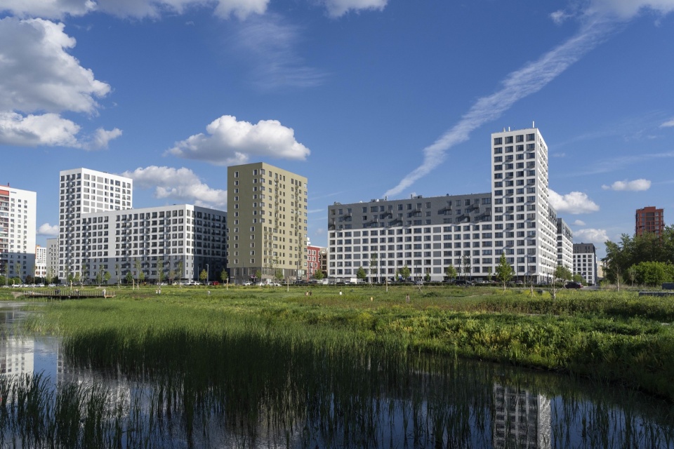 Revitalisation of Tikhoye lake by Novascape Brusnika Design