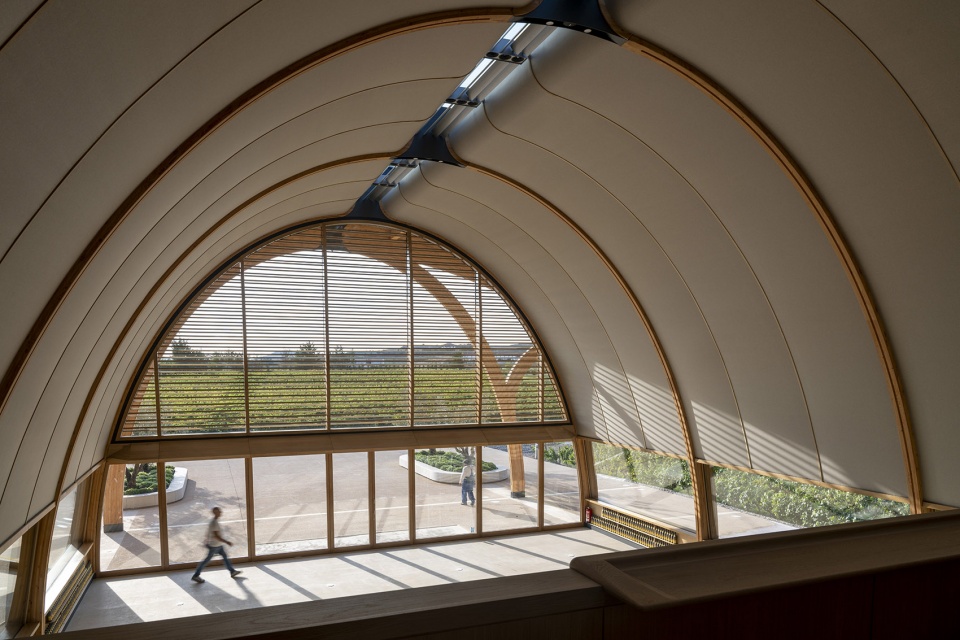 extension of bodegas faustino winery by foster partners