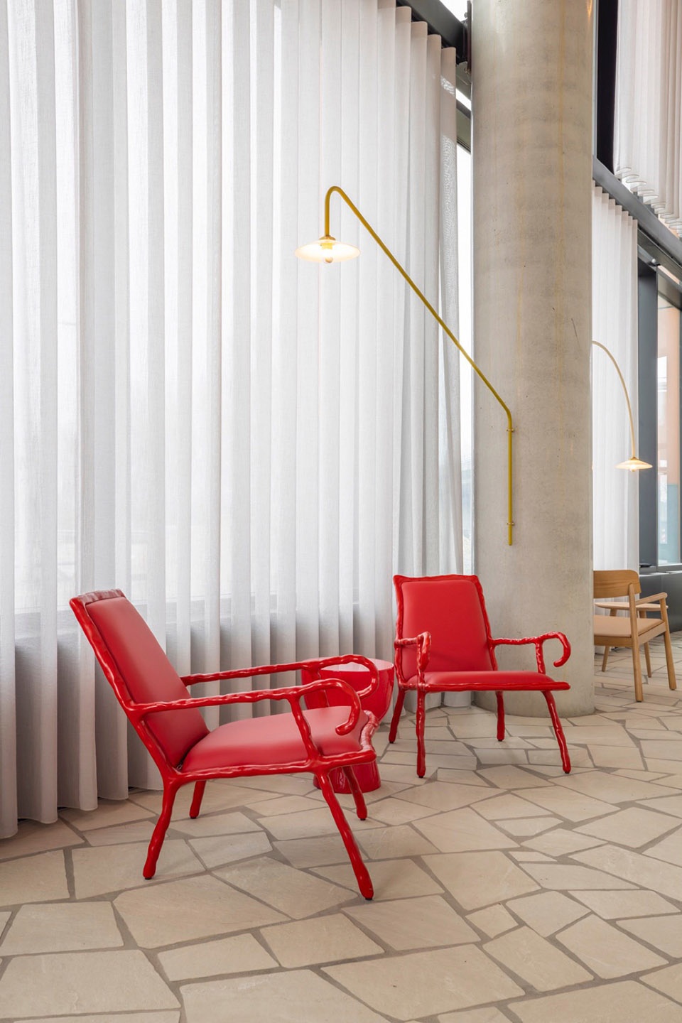 Orato Offices Lobby by The Invisible Party Maarten Baas