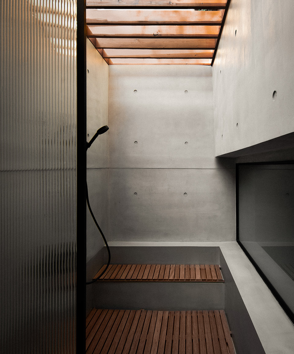 concrete home by y an design studio