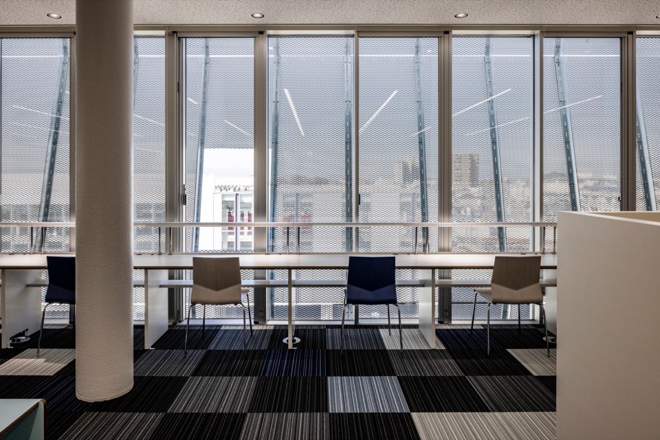 Konan City Hotei Station East Complex Public Facility toko toko labo by MIKAMI Architects