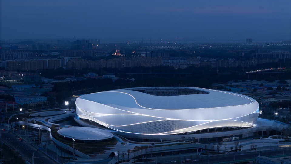 Qingdao Youth Football Stadium by CSWADI