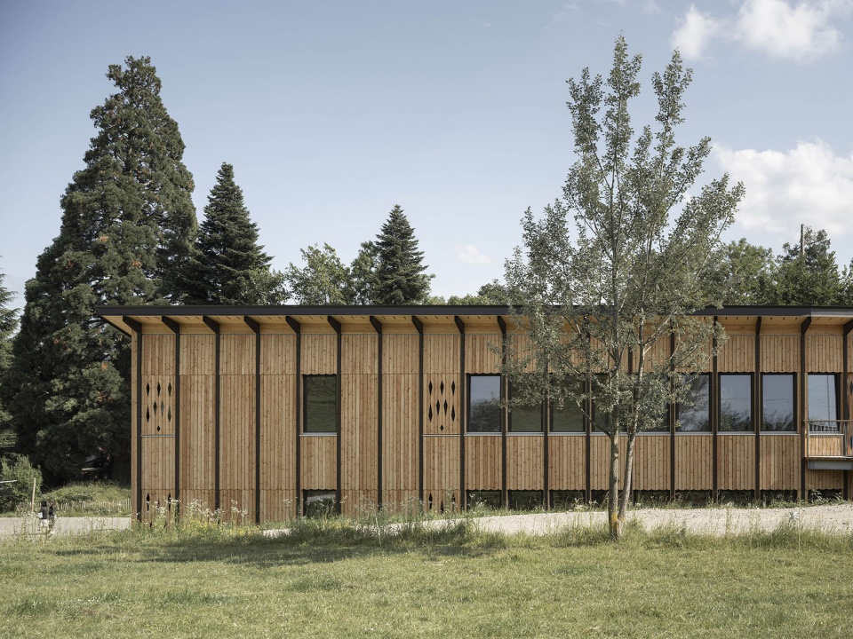 bois genoud second pavilion by local architecture