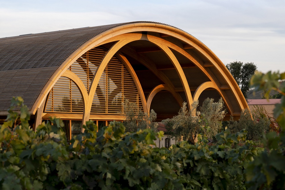 extension of bodegas faustino winery by foster partners