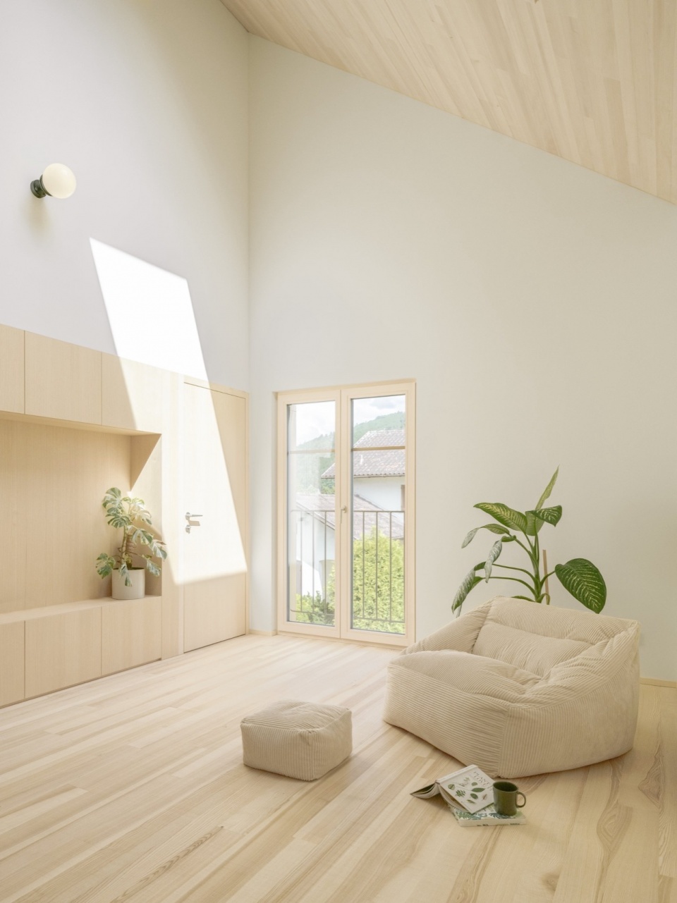From a detached house to a semi detached house