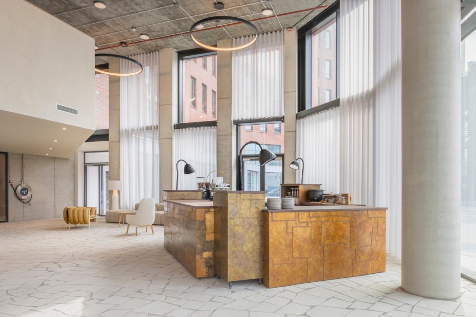 Orato Offices Lobby by The Invisible Party Maarten Baas