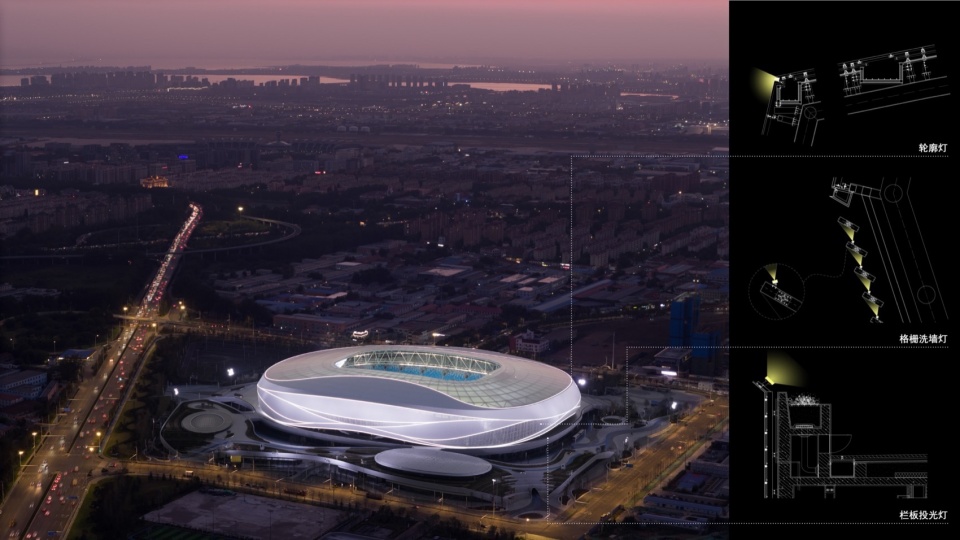 Qingdao Youth Football Stadium by CSWADI