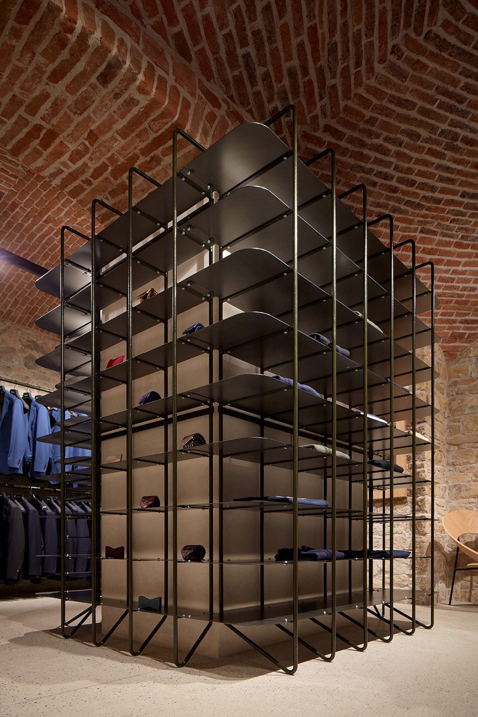gentleman store by ora triarchitekti