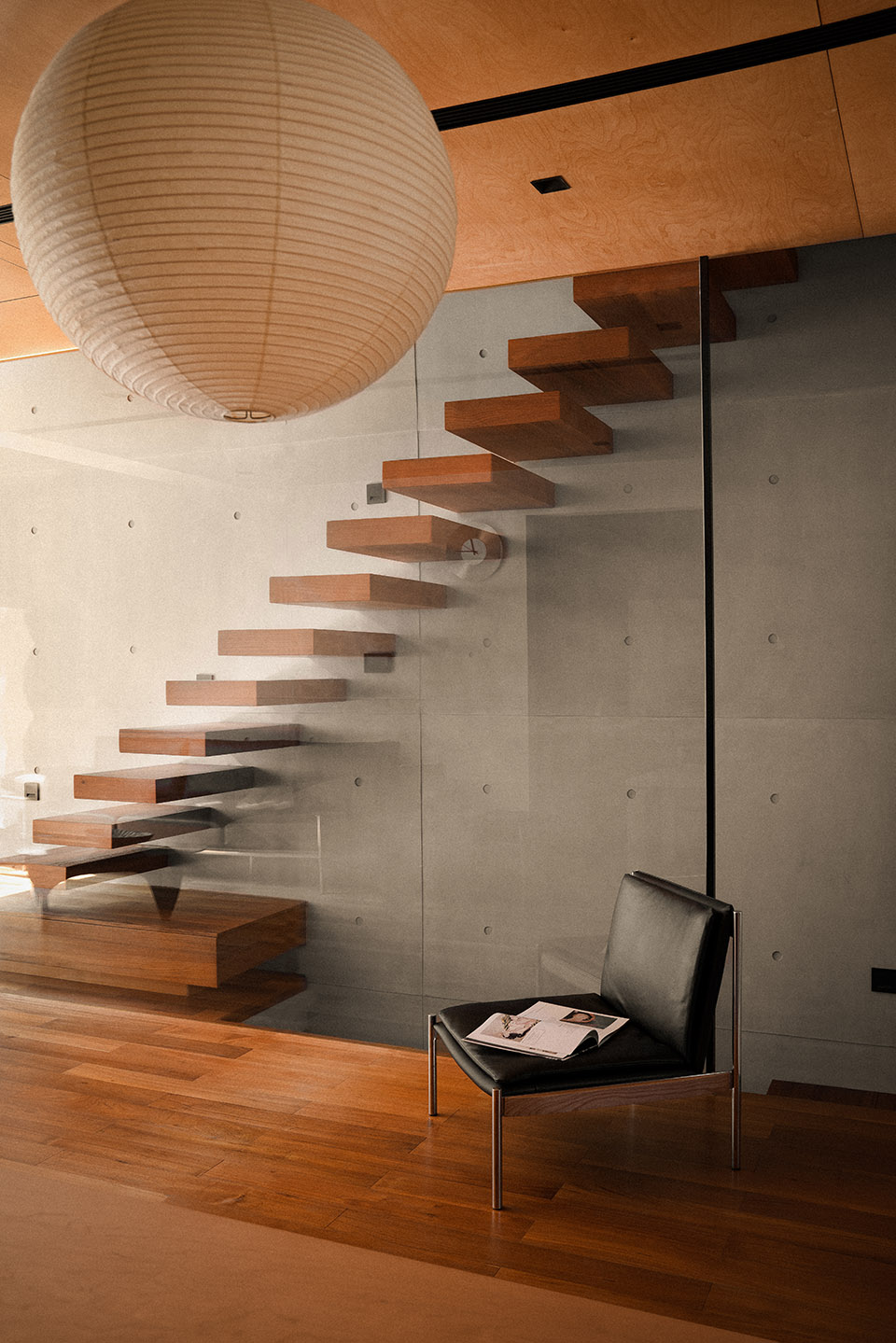 concrete home by y an design studio