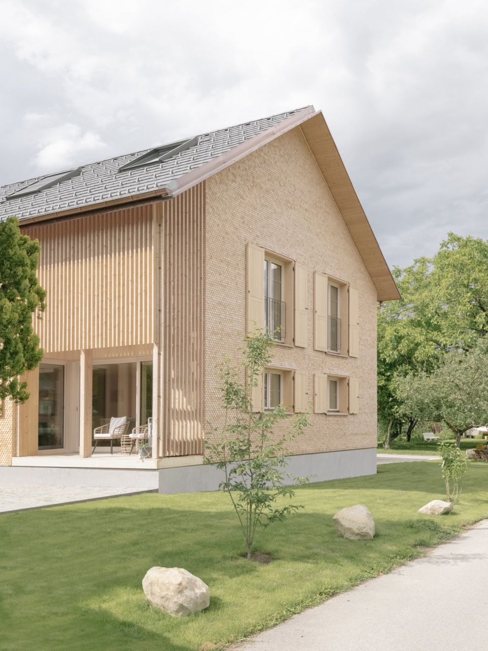 From a detached house to a semi detached house