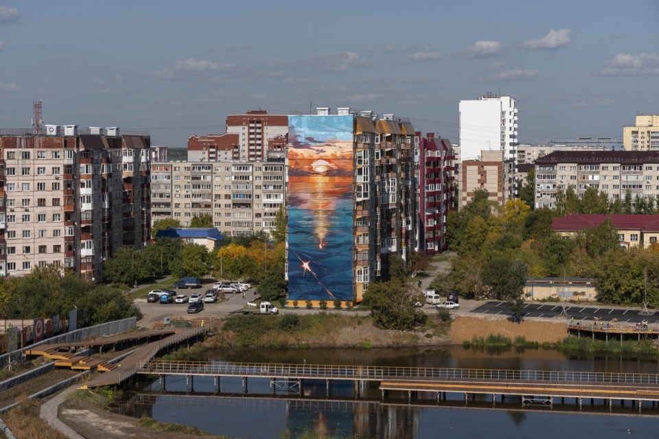 Revitalisation of Tikhoye lake by Novascape Brusnika Design