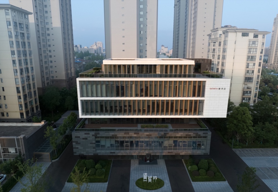 Xintianhan Innovation Center Hanzhong Shanxi by YJDesign