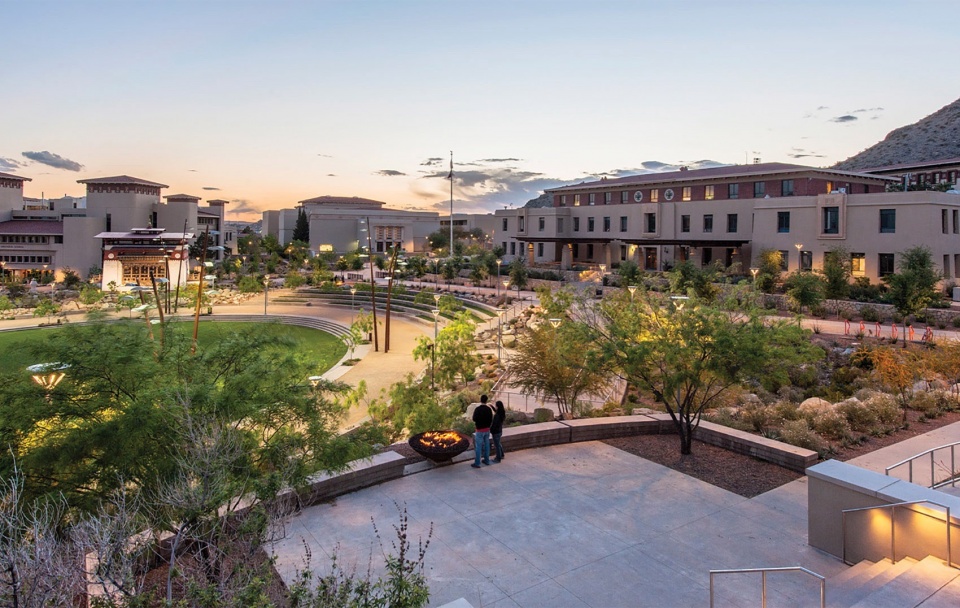 The University of Texas at El Paso Transformation by Ten Eyck Landscape Architects Inc