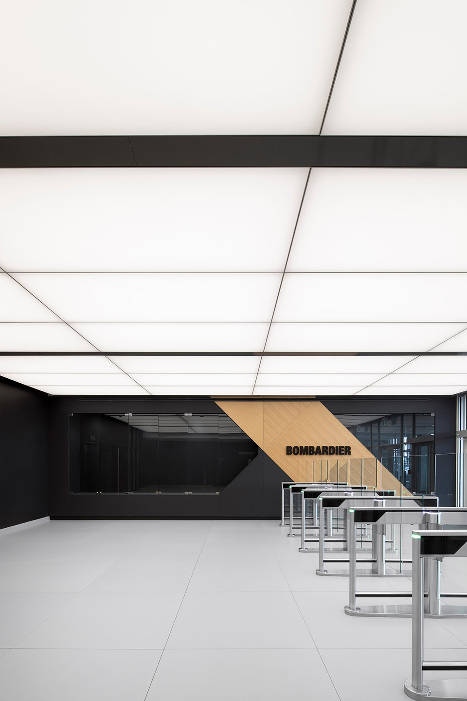 bombardier aircraft assembly centre by neuf architectes