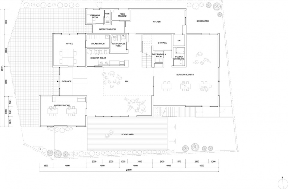 Komaoka Genkids Nursery School by Tomoyuki Kurokawa Architects