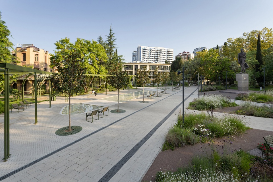 stereo park landscape in sochi by utro
