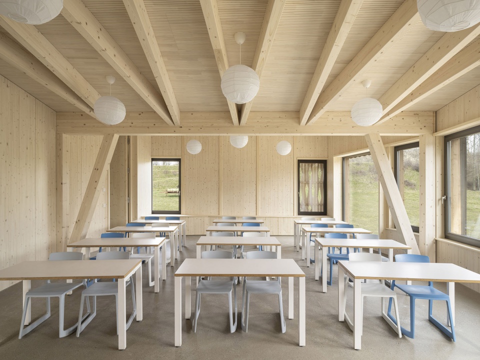 bois genoud second pavilion by local architecture
