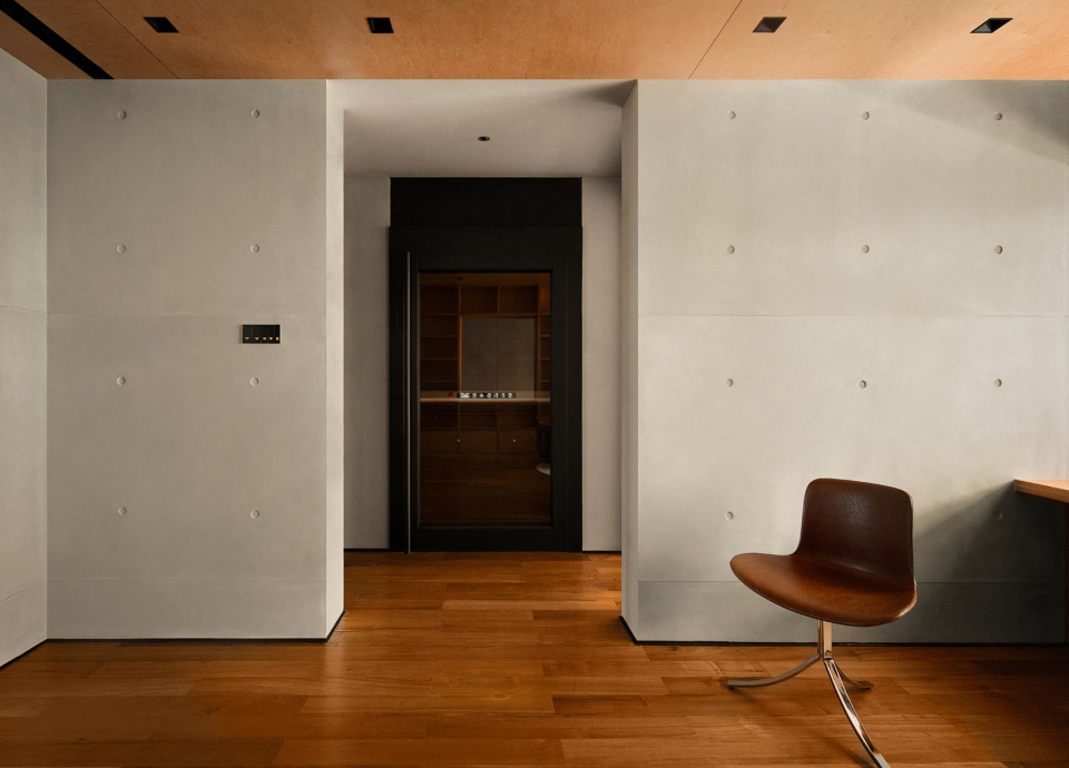 concrete home by y an design studio