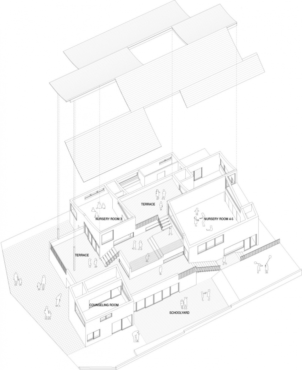 Komaoka Genkids Nursery School by Tomoyuki Kurokawa Architects