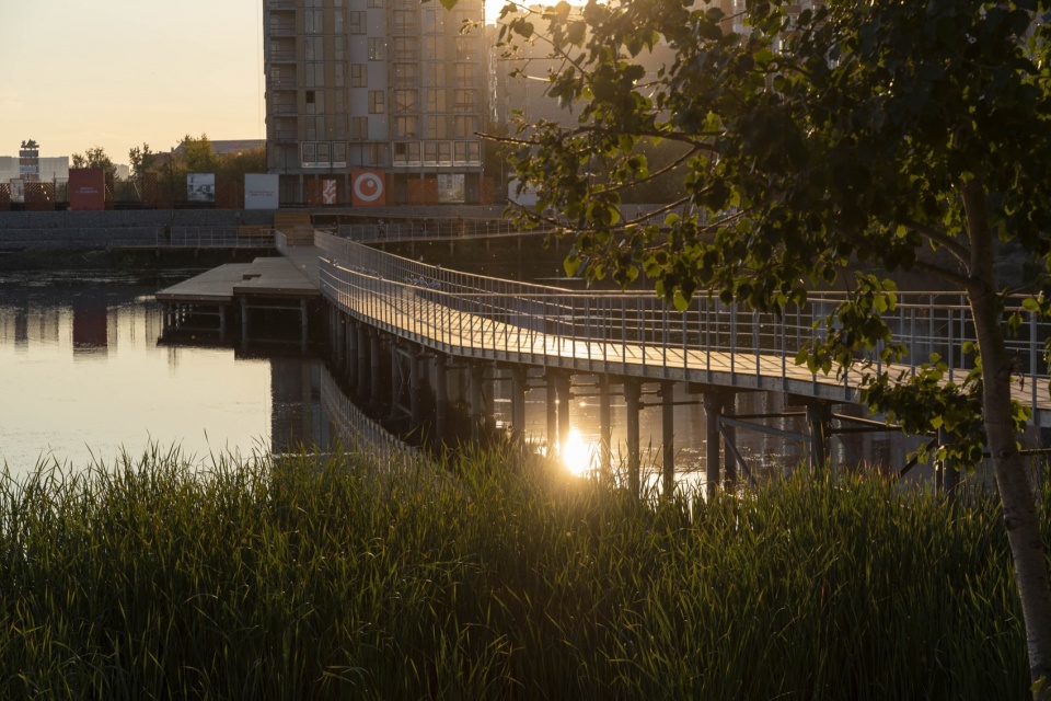 Revitalisation of Tikhoye lake by Novascape Brusnika Design