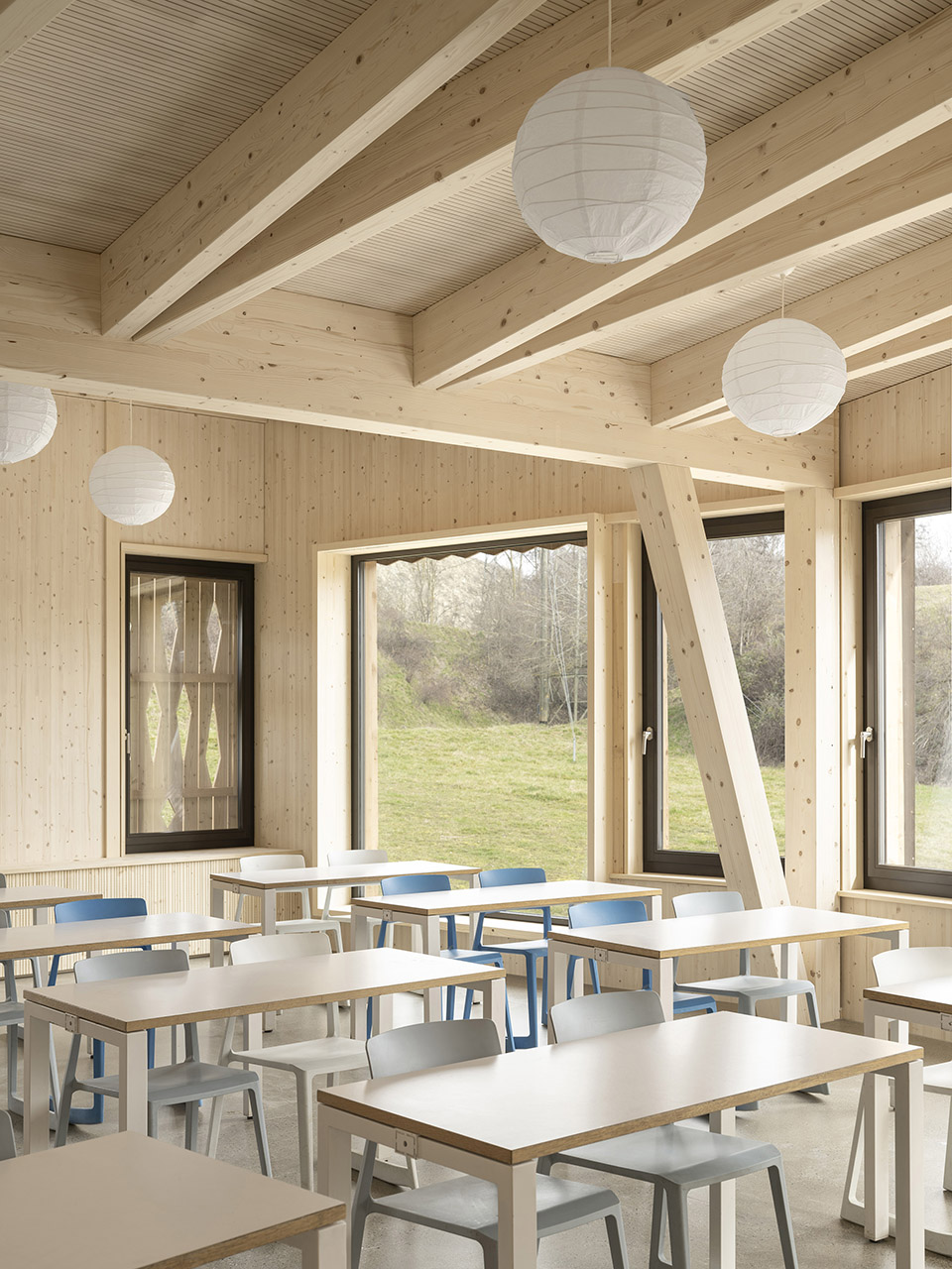 bois genoud second pavilion by local architecture