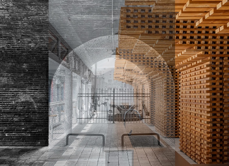 intervention of the yulin courtyard house by tumush