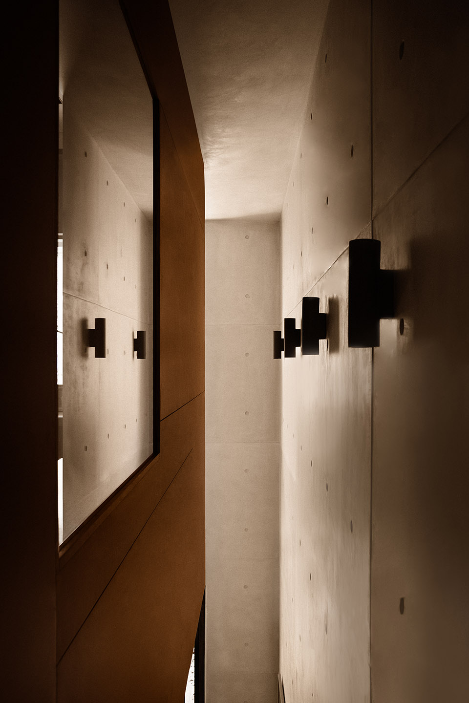 concrete home by y an design studio
