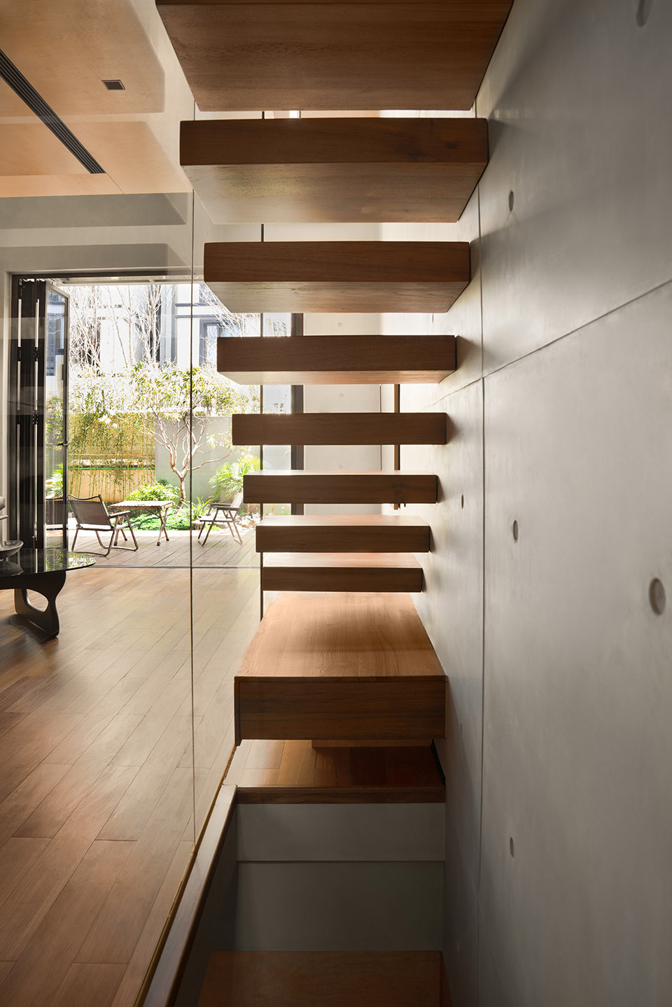 concrete home by y an design studio