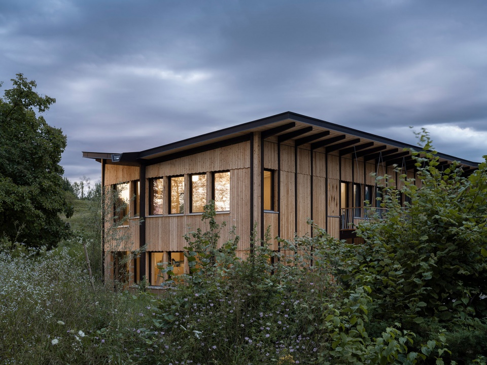 bois genoud second pavilion by local architecture