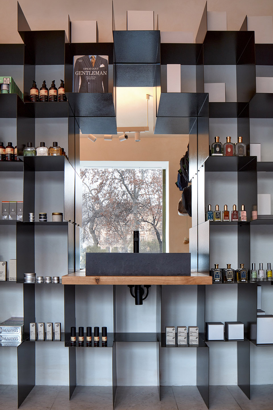 gentleman store by ora triarchitekti