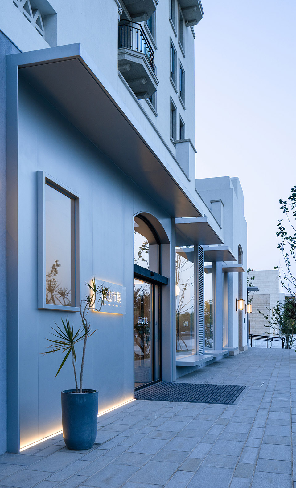 aranya seaside market by studio nor
