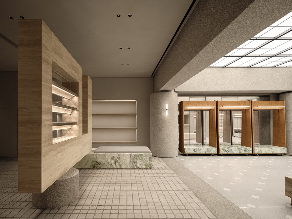 xiy boutique store by f o g architecture