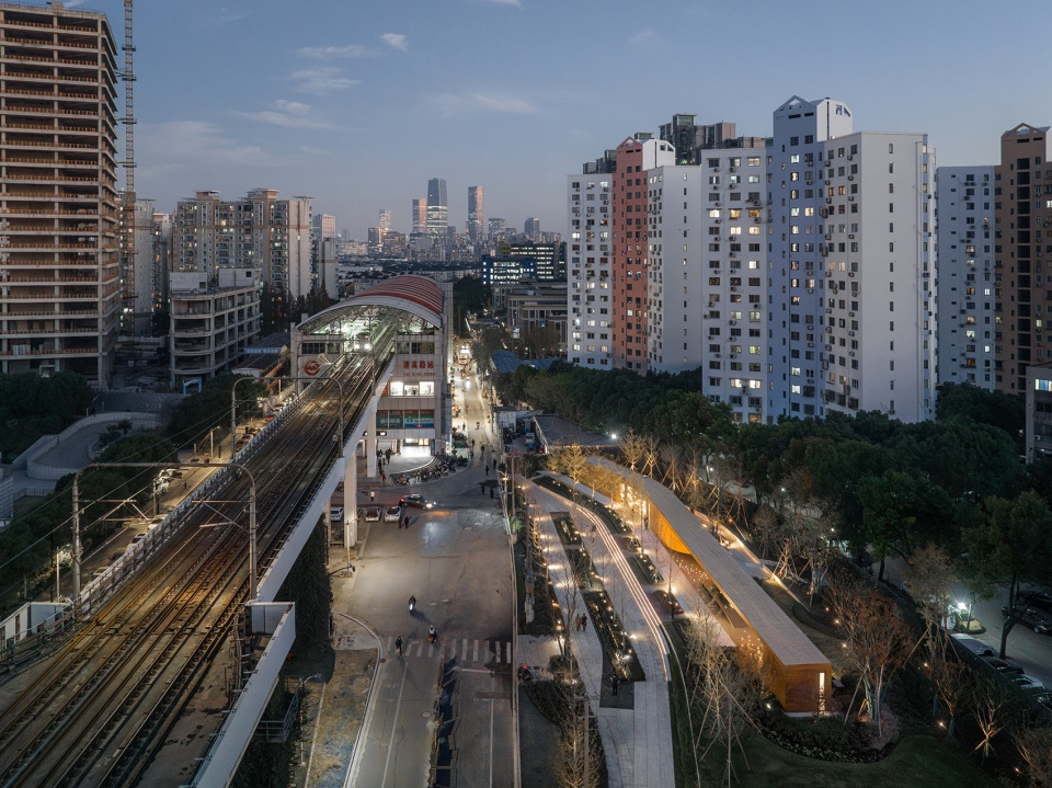 caoxi road pocket park shanghai by viascape design