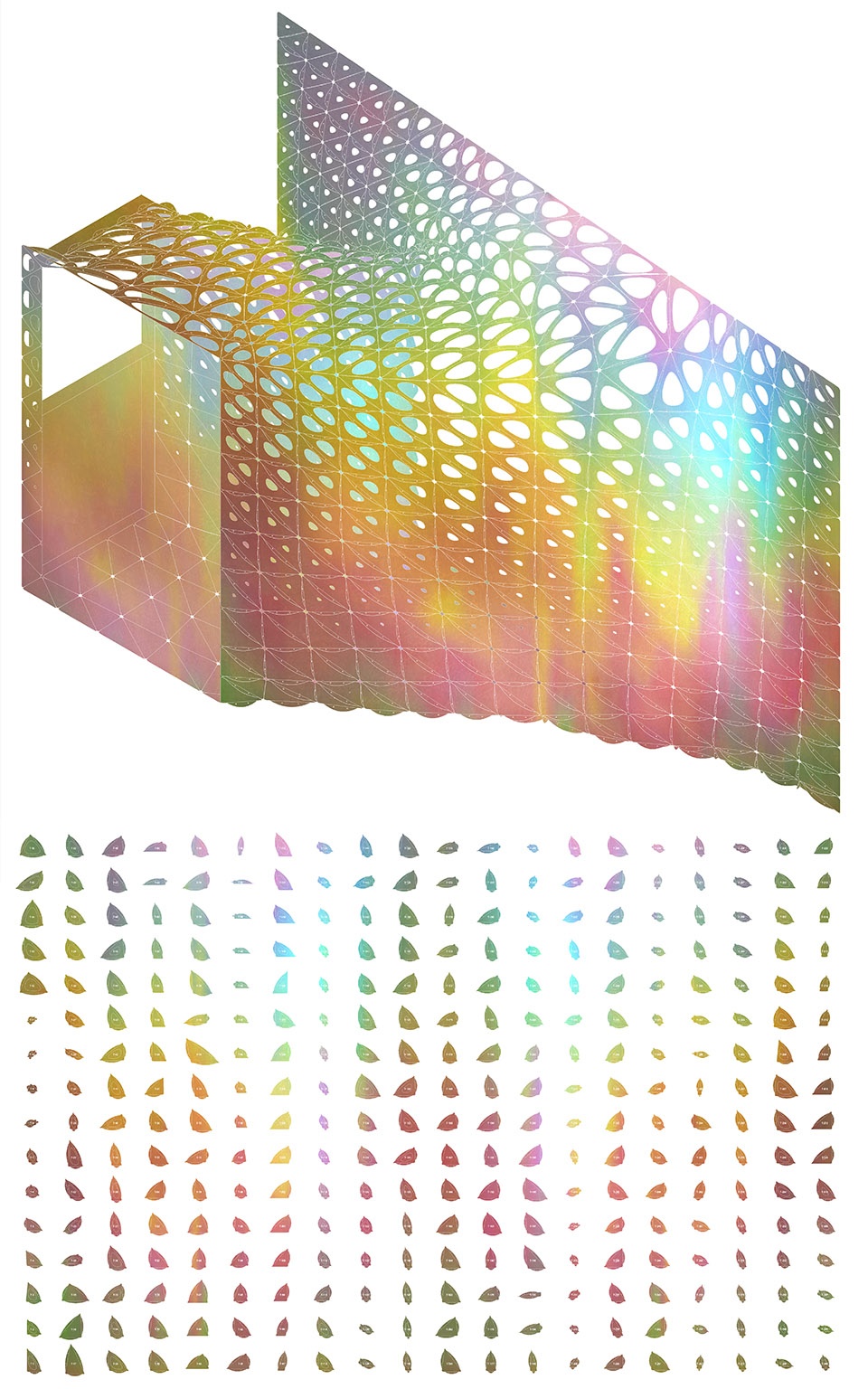 . 画廊入口装置分板组装图 zhangyu gallery