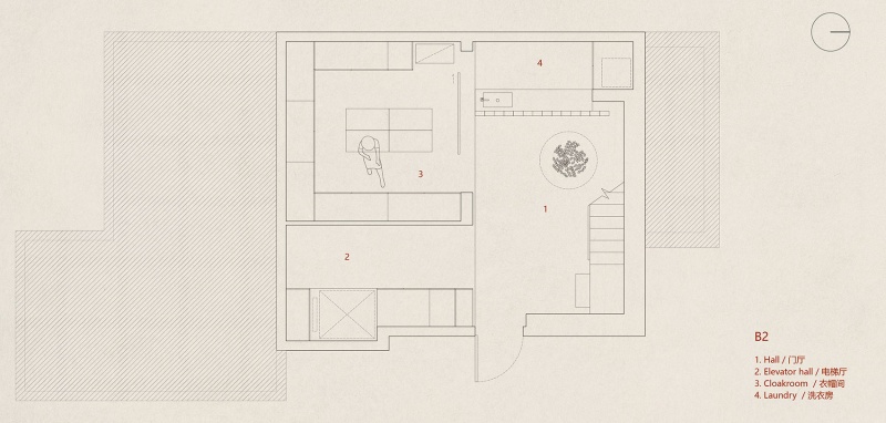 concrete home by y an design studio