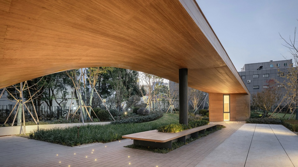 caoxi road pocket park shanghai by viascape design