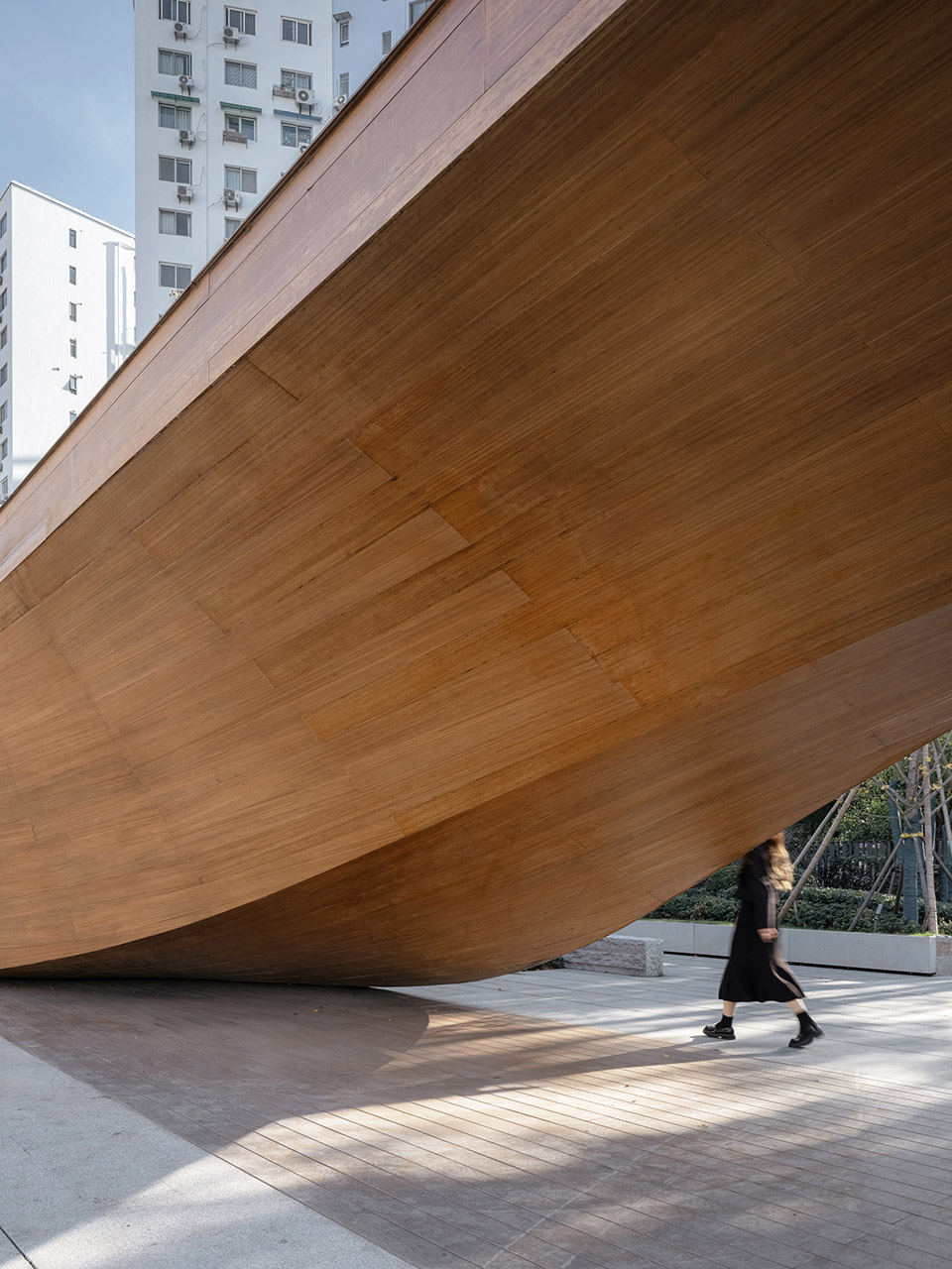 caoxi road pocket park shanghai by viascape design