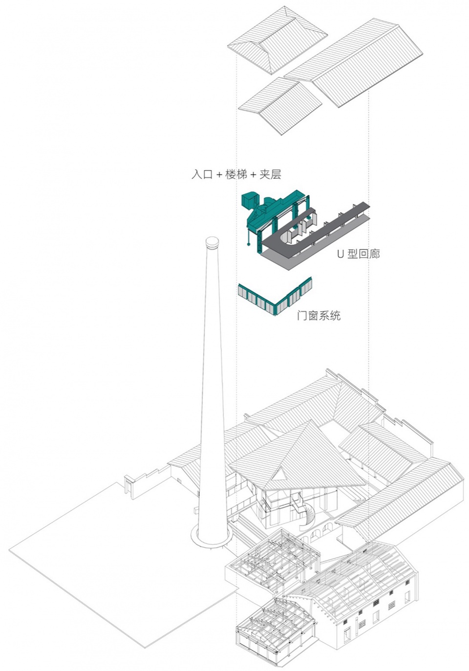 Porcelain Factory Plugin Revival China by Liu Kecheng Design Studio PAO