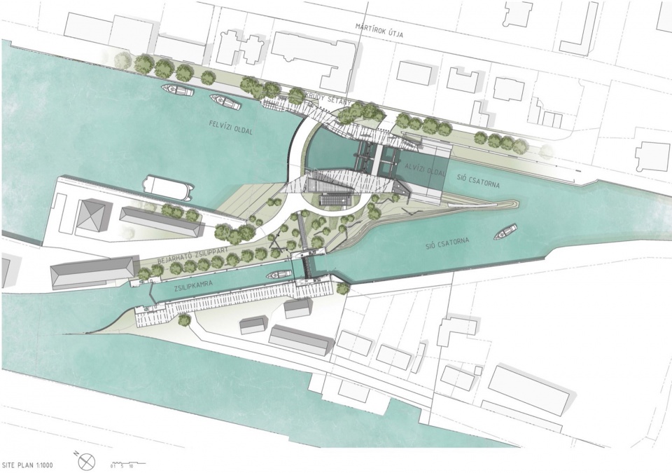 The Siofok Water Lock Reconstruction Project by Terhalozat