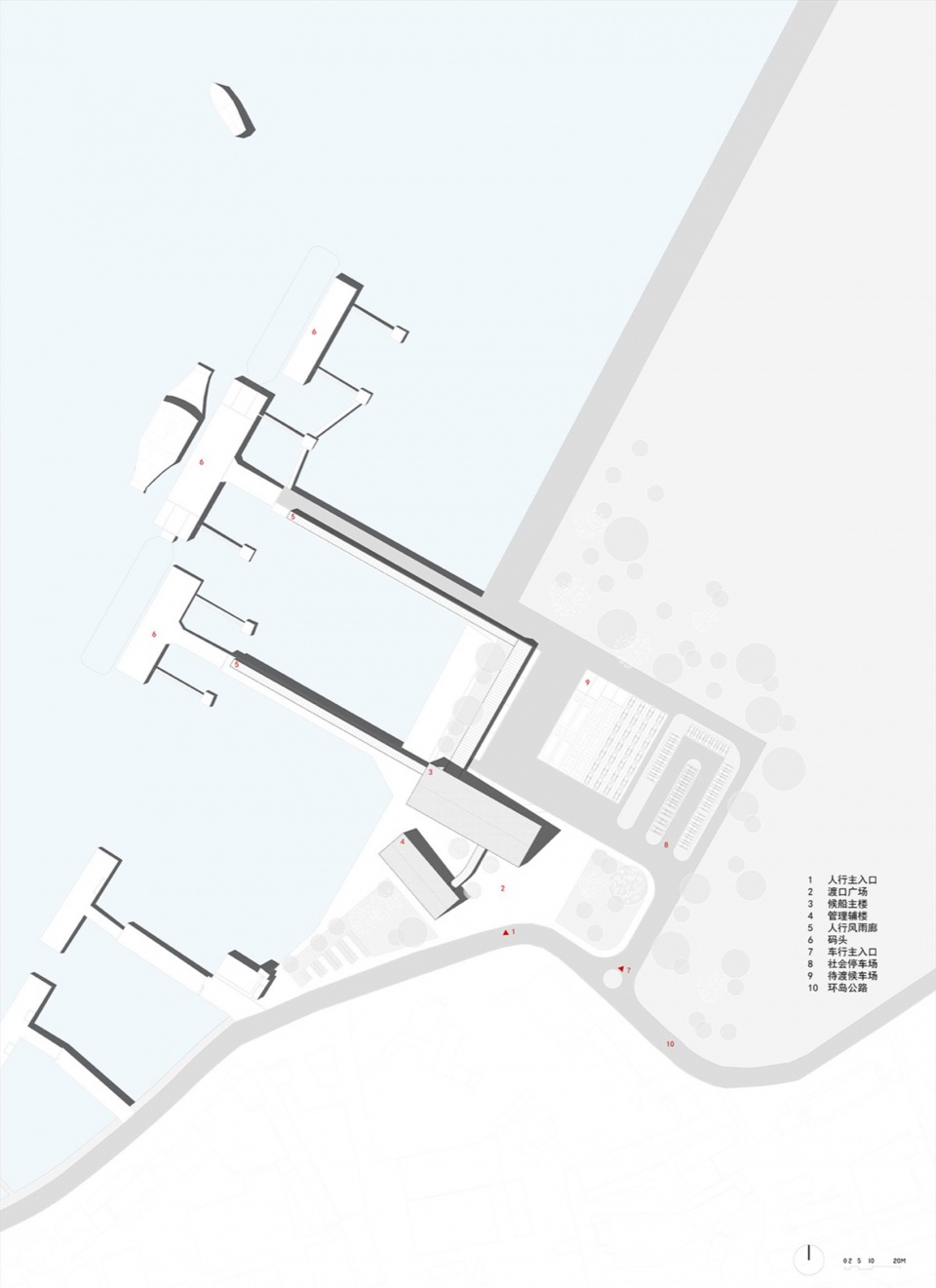 Xiazhi Ferry Terminal Xiazhi Island Putuo Zhoushan by Atelier Z
