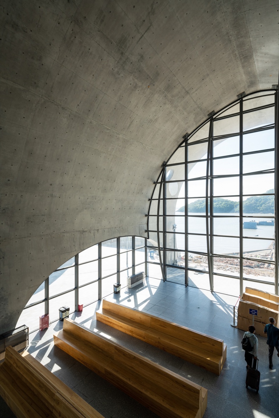 Xiazhi Ferry Terminal Xiazhi Island Putuo Zhoushan by Atelier Z