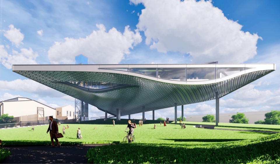 Jingdezhen Taoxichuan Cloud Engine Energy Center China by XING DESIGN