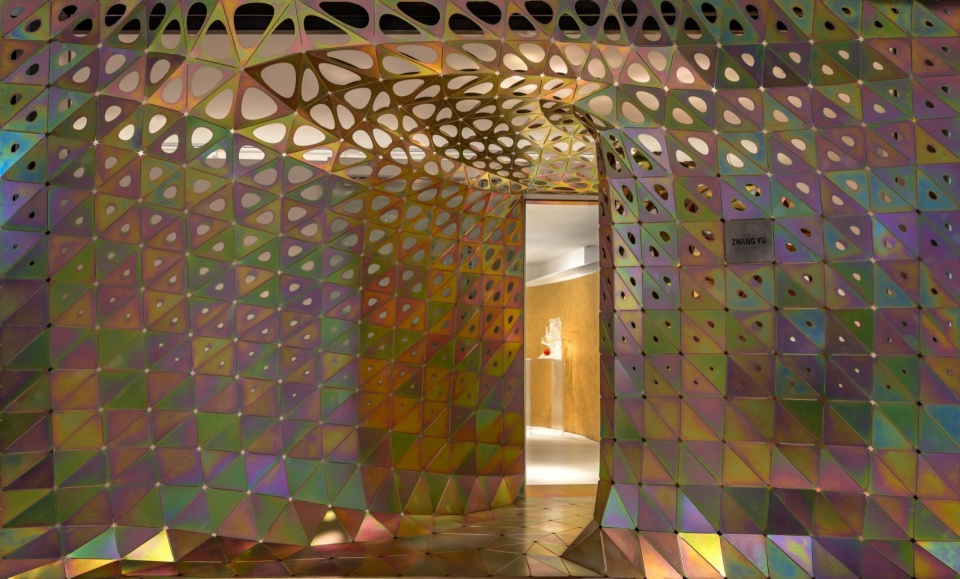 . 画廊入口细节 zhangyu gallery