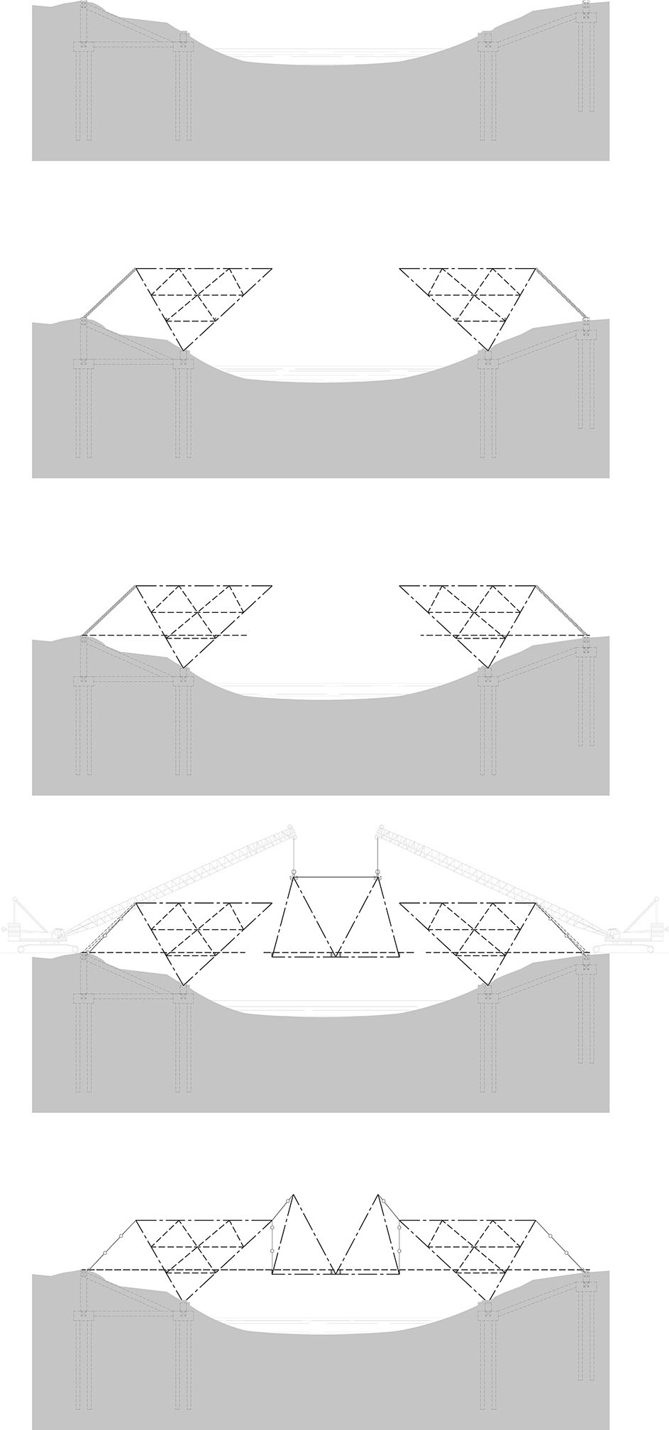 unarchitecte edenland pedestrian bridge in luxelakes by unarchitecte