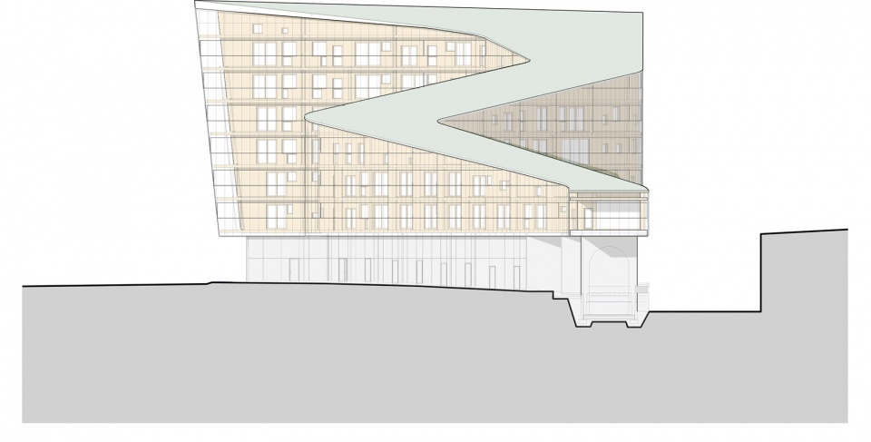 Meander SHA East Elevation