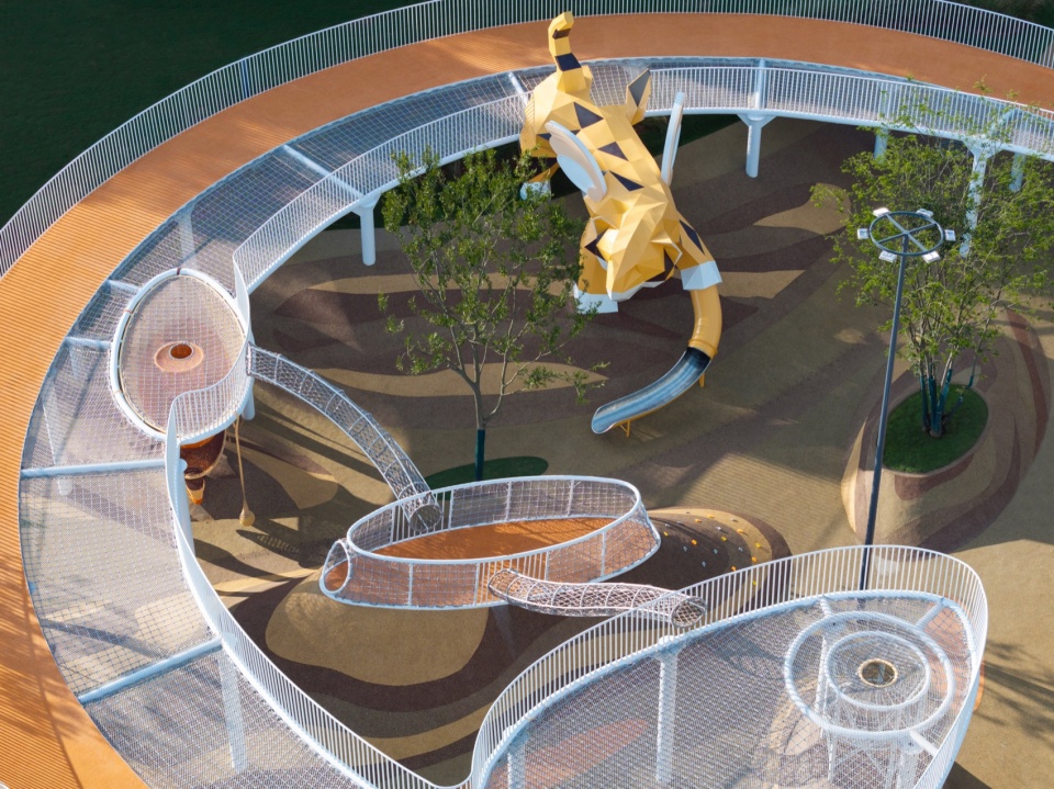liuquan lake childrens park 26探险环串联了水滴平台
