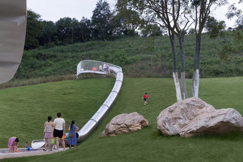 liuquan lake childrens park 41大冒险滑梯是大孩子最喜欢去的地方