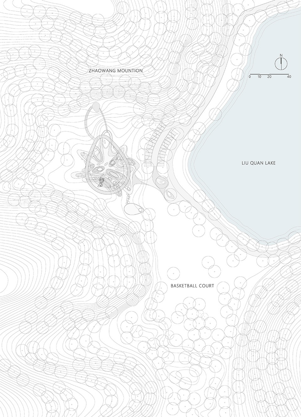 liuquan lake childrens park 58平面图