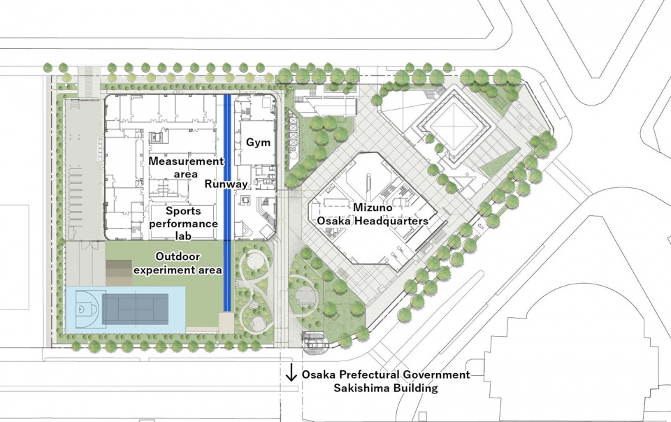 mizuno engine Site Plan